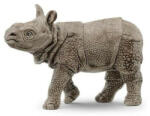 Schleich Figurina, Schleich, Model rinocer indian, Gri (4059433527772) Figurina