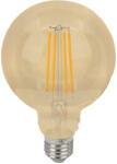 TRACON FILGG958W COG LED gömb fényforrás, arany 230 VAC, E27, 7W, 800 lm, G95, 2500K, EEI=E (FILGG958W)