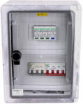 TRACON SPBPV310 Túlfeszültség-védelmi doboz fotovoltaikus rendszerekhez 330×250×130mm, IP65, IK10, AC1+2, 400V, In: 10A, Iimp: 12.5kA, (SPBPV310)