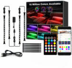 ELMARK Bluetooth Smart Rgb Led Strip Light With Music Control, Set (99LED985S)