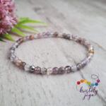 Kristály Jóga Shop Szuper 7, 4 mm-es ásvány karkötő