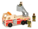 Melissa & Doug Masinuta de pompieri din lemn (MD9391) - piciulica