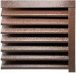 Top Profil Sistem Panou gard jaluzea Piramida Ral 8017 Maro Structurat 1000 mm 0.84m (16592)