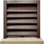 Top Profil Sistem Panou gard jaluzea Sigma V-Mat Structurat Maro Inchis Ral 8019 2000 x 0.5 mm 0.78 (3560)