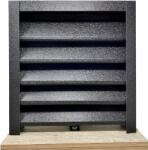 Top Profil Sistem Panou gard jaluzea Sigma V-Mat Structurat Negru Ral 9005 1500 x 0.5 mm 0.78 (3653)