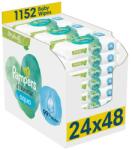 Pampers Șervețele umede pentru copii, 24 x 48 bucăți - Pampers Harmonie Aqua Baby Wipes