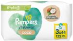 Pampers Șervețele umede pentru copii, 3 x 44 bucăți - Pampers Harmonie Coco Baby Wipes