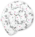 Scamp rácsvédő hengerpárna 210cm White Grey Bears BRVE010 210CM - babycenter-online
