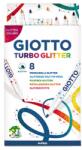 GIOTTO Filctoll GIOTTO Turbo Glitter csillámos 8db-os készlet (425800) - nyomtassingyen