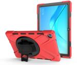  SOLID Husă durabilă pentru Huawei MediaPad M5 10.8 roșu