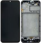 Samsung GH82-21266A Gyári Samsung Galaxy M30s OLED kijelző érintővel Fekete kerettel előlap (GH82-21266A)