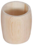  Fa írószertartó, kerek 8x9, 5 cm (5894)