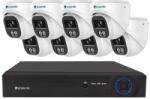 Securia Pro kamerarendszer NVR8CHV8S-W DOME smart, fehér Felvétel: 8 TB merevlemez