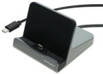 4smarts VoltDock USB-C kábellel 60W Gunmetal tablet dokkolóállomás