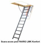 FAKRO LMK Komfort - Scara metalica acces pod 70x140 H280 cm (LMK Komfort)