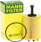 Mann Filter Filtru de ulei MANN FILTER, pentru Skoda, Audi, Volkswagen, TDI, HU719 7X (HU719/7X)
