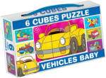 Dohány Mesekocka - Közlekedési eszközök 6 db-os (600040)