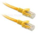 S-Link Kábel - SL-CAT603YE (UTP patch kábel, CAT6, sárga, 3m) (S-LINK_13944) (S-LINK_13944)