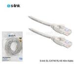 S-Link Kábel - SL-CAT40 (UTP patch kábel, CAT5e, szürke, 40m) (S-LINK_2666) (S-LINK_2666)