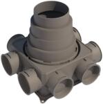 UBBINK Elosztó doboz (keskeny) 1 soros 8 csatl. Pont (188646) - hideget