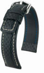 HIRSCH CARBON 22mm vízálló Hi-Tech óraszíj (02592050-2-22)