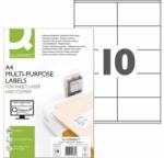 Q-CONNECT Etichete universale 105x57 mm Q-CONNECT A4 100 coli