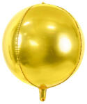  Fólia lufi - 4D gömb - Arany