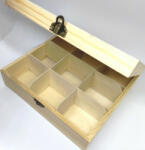 Papelito Teafilter tartó 9 rekeszes, 22*19*7 cm 5804 - festéshez és decoupage-hoz (5804)