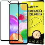 Samsung Galaxy A41 karcálló edzett üveg TELJES KÉPERNYŐS FEKETE Tempered Glass kijelzőfólia kijelzővédő fólia kijelző védőfólia eddzett SM-A415 - bluedigital