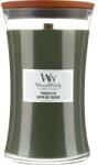 WoodWick Lumânare parfumată în suport de sticlă - WoodWick Hourglass Candle Frasier Fir 609.5 g