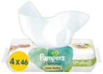 Pampers Șervețele umede pentru copii, 4 x 46 bucăți - Pampers New Baby Harmonie Body Wipes
