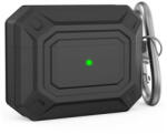  Phoner Rock Apple Airpods Pro szilikon tok akasztóval, fekete