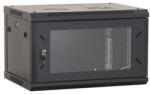 XCAB Cabinet metalic de perete 19, tip rack wallmount, 6U 600x450 mm, Eco Xcab Negru (WM6606.9004)