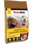 NutraLine Pachet 2 x Nutraline Dog Puppy & Junior Mediu, 12.5 Kg