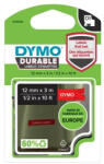 DYMO Feliratozógép szalag tartós Dymo D1 1978366 12mmx3m, ORIGINAL, fehér/piros (1978366) - tobuy