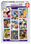 Educa Puzzle Disney 100 Collage Educa 1000 piese și lipici Fix (EDU19575) Puzzle