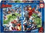 Educa Puzzle Avengers Educa 2x100 piese de la 6 ani (EDU19679) Puzzle