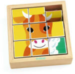 DJECO Puzzle kocka játék forgatható elemekkel (DJ01955)