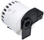 Makki съвместими етикети Brother DK-22205 - Roll White Continuous Length Paper Tape 62mm x 30.48m, Black on White - MK-DK-22205 (MK-DK-22205) - xtreme
