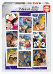 Educa Puzzle Disney 100 Collage Educa 1000 darabos és Fix ragasztó (19575)