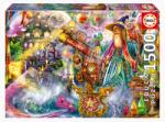 Educa Puzzle Wizard Spell Educa 1500 darabos és Fix ragasztó (19616)