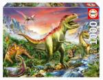 Educa Puzzle Jurassic Forest Educa 1000 darabos és Fix ragasztó (19560)