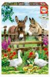 Educa Puzzle Donkeys Educa 500 darabos és Fix ragasztó (19553)