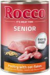 Rocco Rocco Pachet economic Senior 24 x 400 g - Pasăre și fulgi de ovăz
