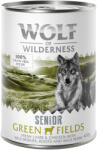 Wolf of Wilderness Wolf of Wilderness Pachet economic: Senior 12 x 400 g - Green Fields Miel