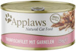 Applaws Applaws Adult Conserve în supă 6 x 156 g - File de ton & creveți