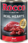 Rocco Rocco Real Hearts 6 x 400 g - Vită cu inimi întregi de pui