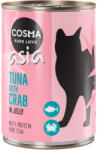 Cosma Cosma Pachet economic Asia în gelatină 12 x 400 g - Ton și carne de crab