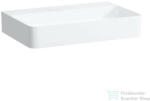 Laufen Val SaphirKeramik 55x40 cm-es pultra ültethető mosdó csaplyuk és túlfolyó nélkül, matt fehér H8122847571121 (H8122847571121)