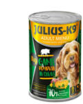 Julius-K9 Julius-K9 konzerv Adult - nedveseledel (vaddal, sütőtökkel) felnőtt kutyák részére (1240g) - all4pets